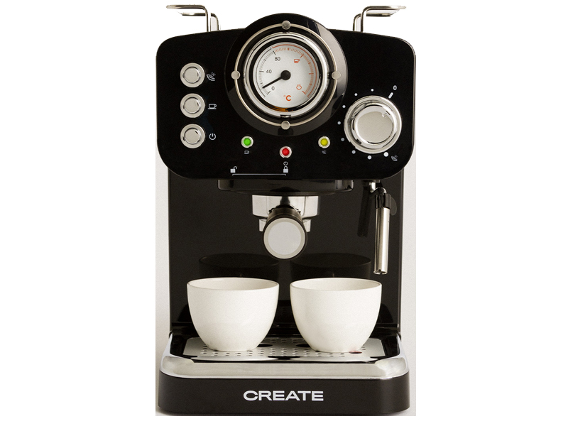 IKOHS CAFETERA EXPRESS RETRO THERA NEGRA IKOHS - oferta: 103,46 € -  Máquinas de expreso y cafeteras