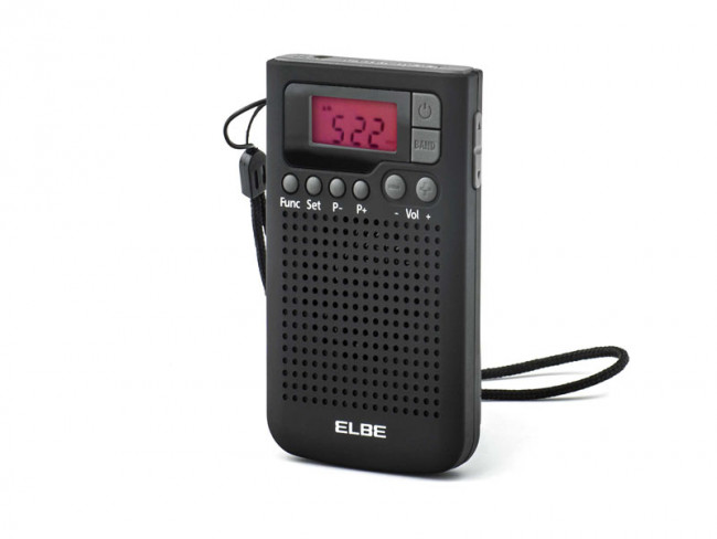 Radio Bolsillo - Elbe RF-93, Negro