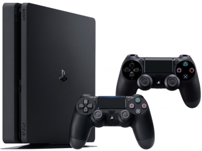 Consola Playstation PS4 Slim 500Gb con mando y caja de segunda mano