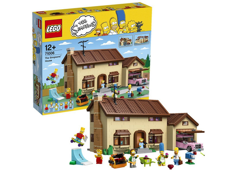 La casa de store los simpson en lego